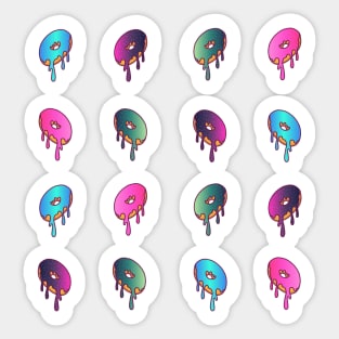 Galaxy Donuts Pack Sticker